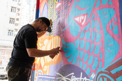 Exeter Artweek | LIVE spray painting and DJ