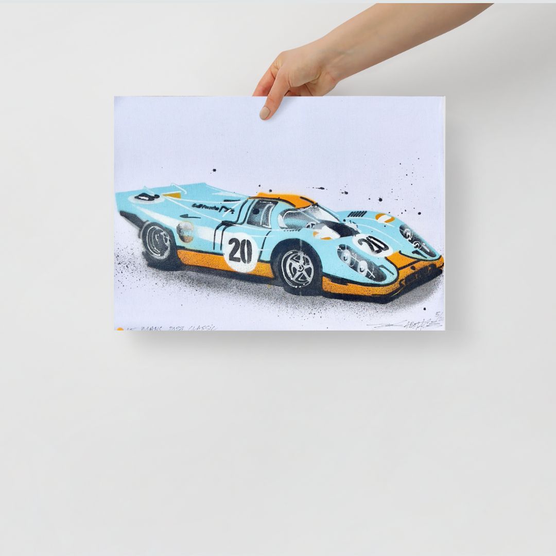 Limited Edition 917 Porsche Le Mans Car Stencil