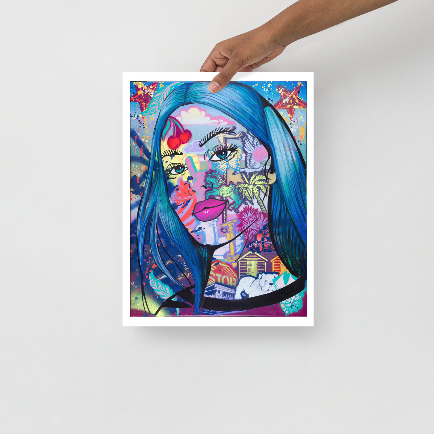 Lapis Lazula Giclée print