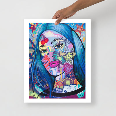 Lapis Lazula Giclée print