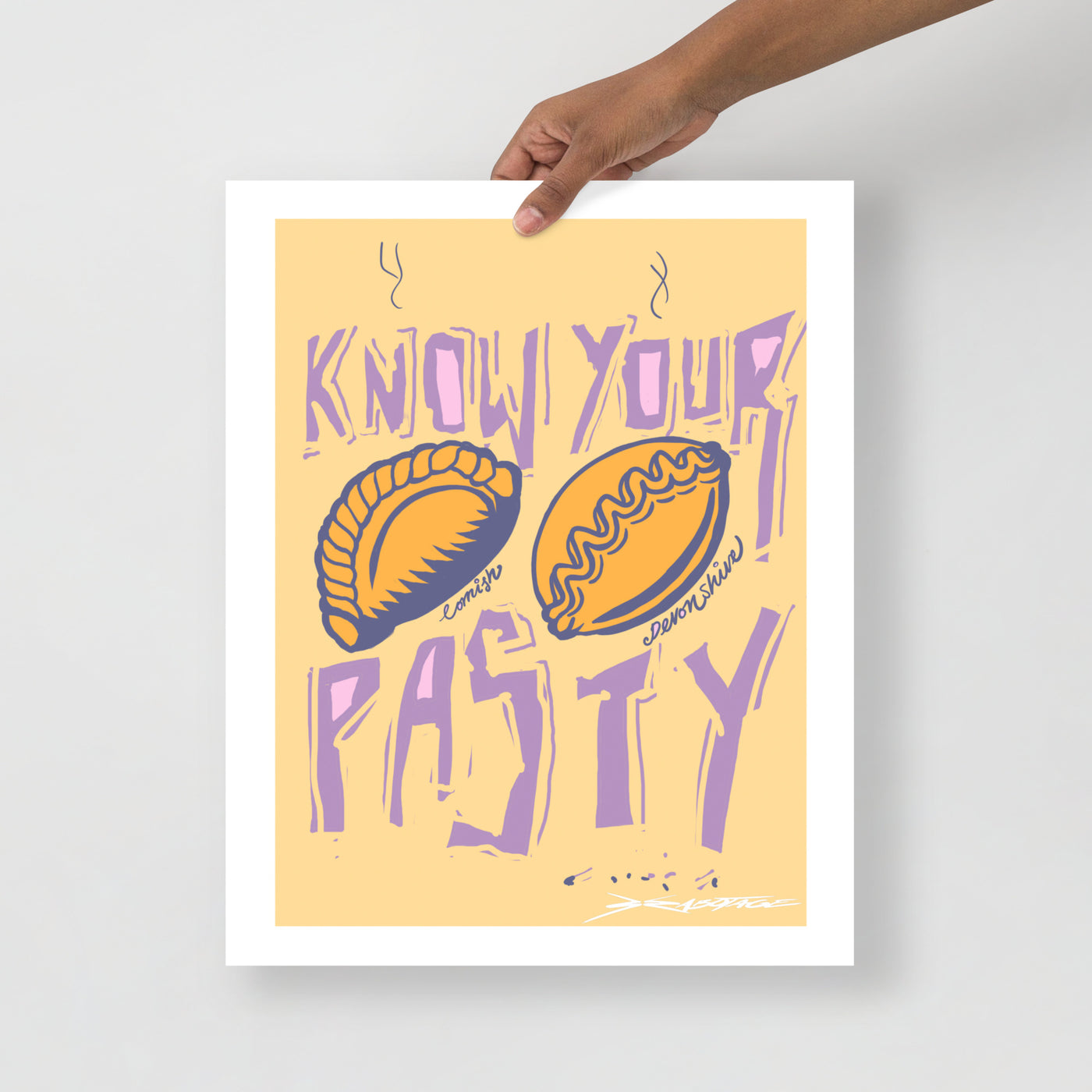 Know your Pasty - Cream - Print