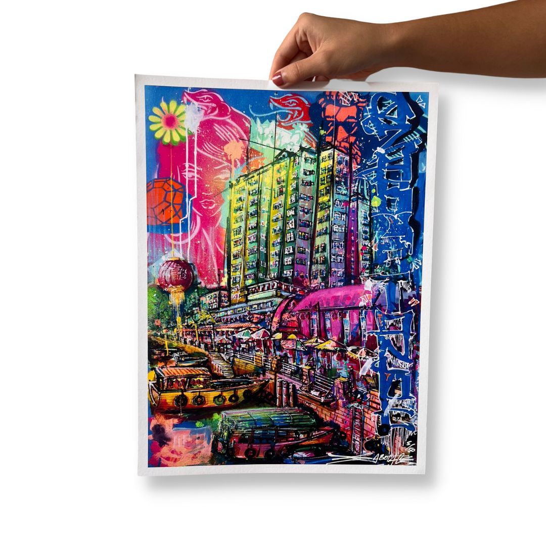 Sai Kung Fine Art Print Szabotage Artwork 