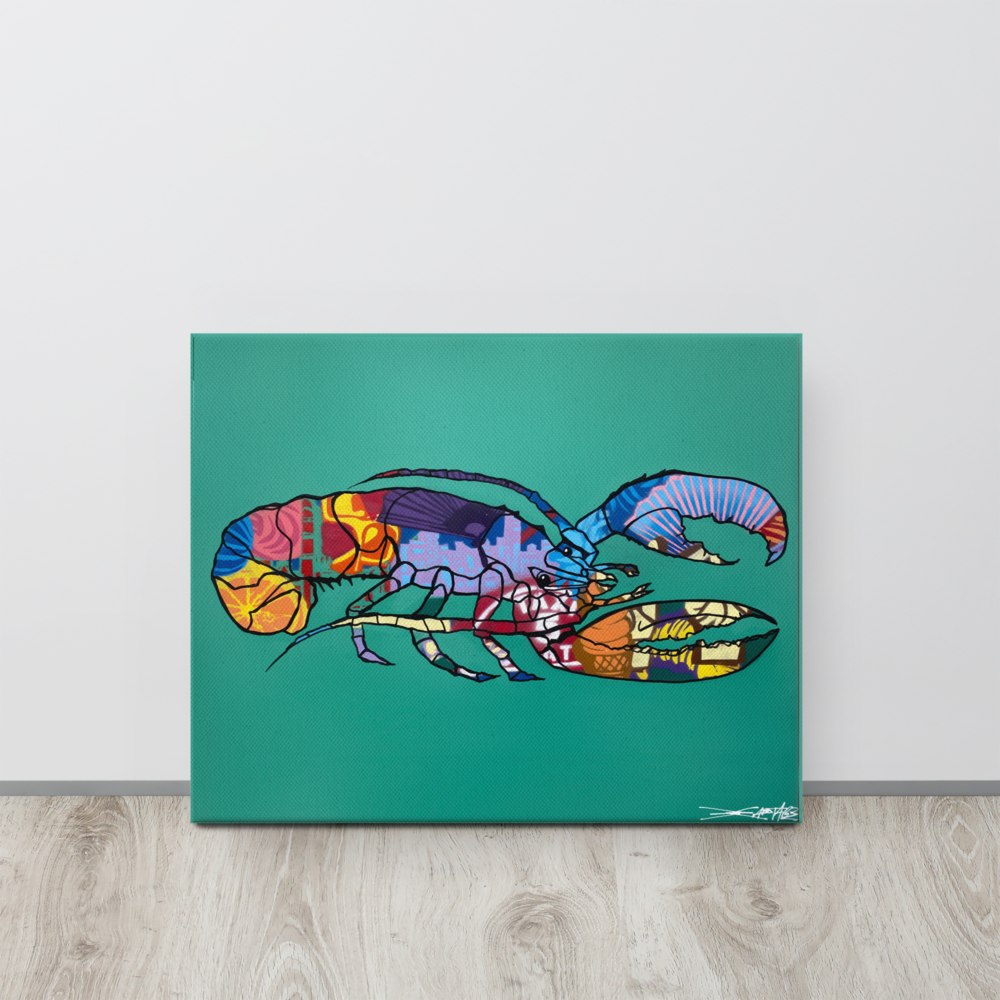 The Lobster of Lobster Bay - Canvas Print