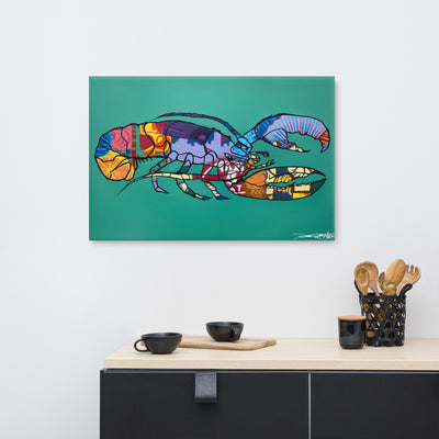 The Lobster of Lobster Bay - Canvas Print Large