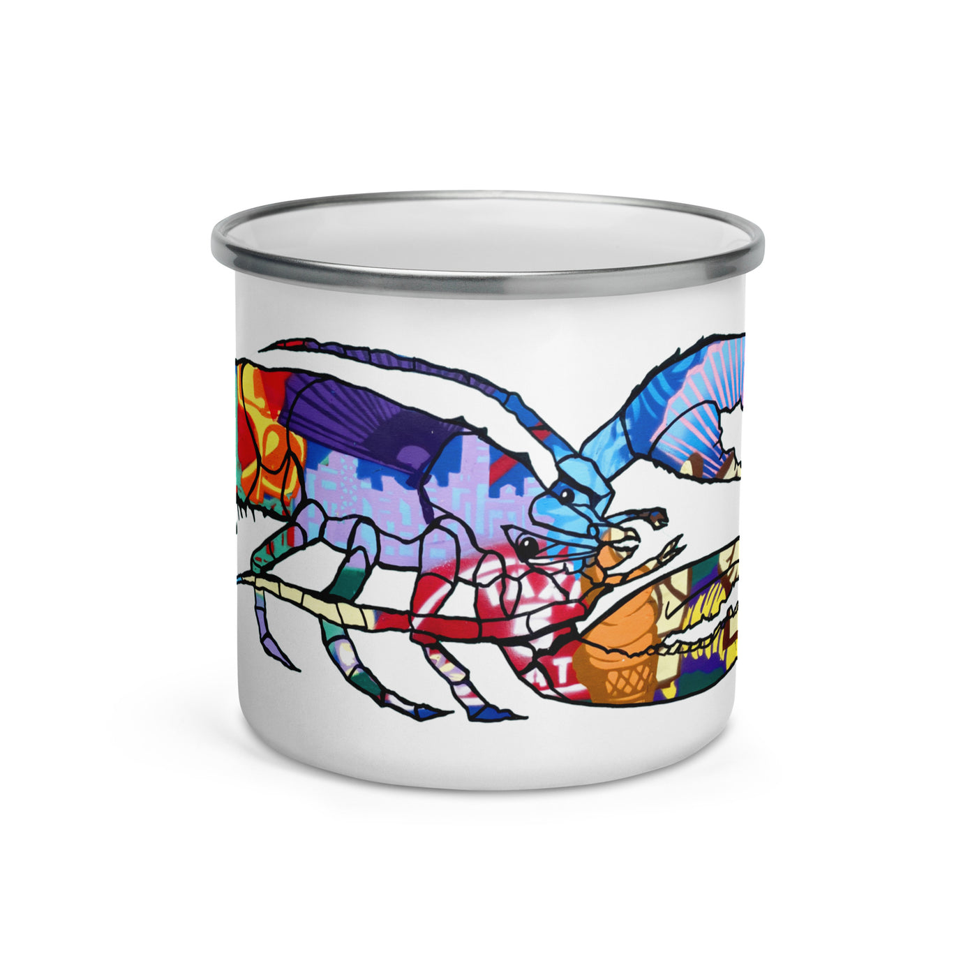 Lobster Enamel Mug