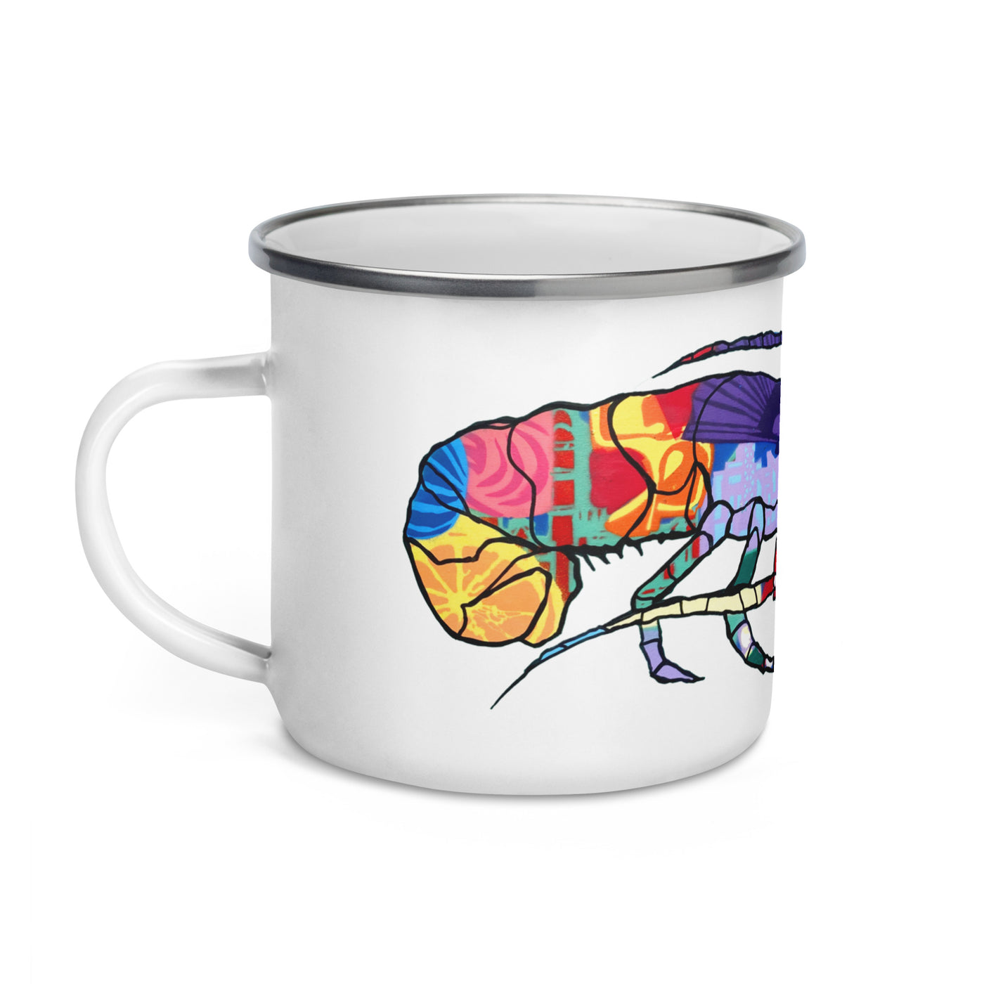 Lobster Enamel Mug