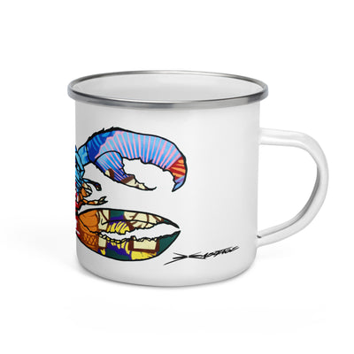 Lobster Enamel Mug